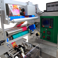 Flowpack Horizontal Flow Machine de Conditionnement pour Barre Céréalière Bonbon Biscuit Biscuit Barre Chocolatée