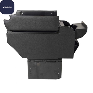 Consola de Almacenamiento Universal para Reposabrazos de Coche, 3 Puertos de Carga USB, 3 en 1, Gran Espacio de Almacenamiento Oculto, Accesorio Interior de Cuero PU OEM - Product Image 3
