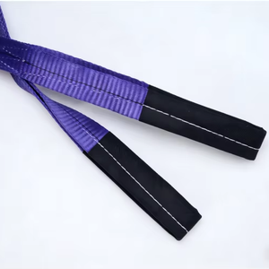 <span class=keywords><strong>Eslinga</strong></span> Plana de Poliéster 1T, 1000kg, con Ojo Plano, Cinta de Elevación, Sudamérica, Brasil, Chile, Fábrica OEM - Product Image 1