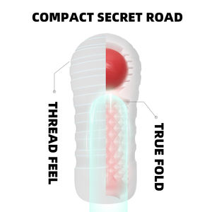 เครื่องช่วยสำเร็จความใคร่ชาย วิดีโอเซ็กส์หญิง เครื่องช่วยสำเร็จความใคร่ชายแบบสมจริง หน้าอกใหญ่ ช่องคลอดและทวารหนักแบบมีสัมผัส เครื่องช่วยสำเร็จความใคร่ชายแบบพกพา - Product Image 2