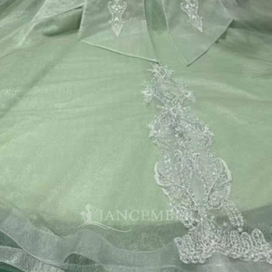 Vestidos de Quinceañera Verdes Wx142 para Niñas de 15 Años, Vestido de Fiesta con Espalda de Encaje y Cordones, Falda de Princesa Jancember - Product Image 4