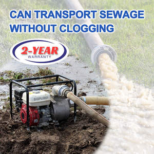 Dieselmotor-Wasserpumpe Tragbare Dieselpumpe für Notfall-Wasserversorgung für Haushalte Stabile Leistung - Product Image 2