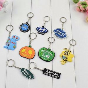 Porte-clés en PVC souple personnalisés, forme sur mesure, faible MOQ, porte-clés de marque personnalisé, porte-clés en plastique avec logo personnalisé pour entreprises – Offre Spéciale - Product Image 3