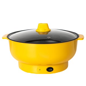 Olla Eléctrica Antiadherente con Tapa de Vidrio Templado, Capacidad de 3.5L, Ahorro de Energía para Uso Doméstico, Comercial y al Aire Libre - Product Image 1