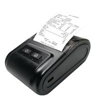 Imprimante thermique de reçus et d'étiquettes QS-5808 mini portable Bluetooth 58 mm pour Android et interface Type-C