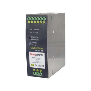 Fuente de alimentación para carril DIN de 240W, 240W/48V, industrial, GWS-P3000-DP240-48 - Product Image 3