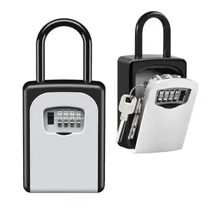 열쇠를 위한 안전한 외부 암호 저장 통제 조합 자물쇠 열쇠 안전한 중요한 상자 Lockbox