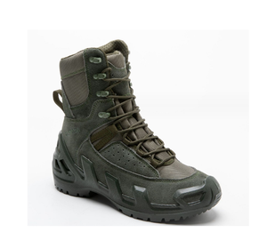 Bottes tactiques légères en daim TSB08 à injection PU haute densité, coupe haute et montantes - Product Image 4