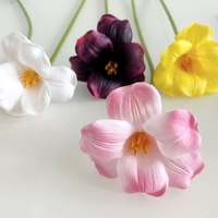 Romantisch Kunsttulpenboeket Volle Bloei Levendig Bloemendesign Premium Kunstmatige Decoratie voor Huishoudelijke Binnenstijl