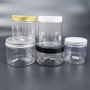 Pots cosmétiques en plastique recyclables et écologiques avec logo personnalisé, 1oz, 2oz, 4oz, 6oz, 8oz, 16oz, 100g, 150g, 200g, 250g pour l'emballage - Product Image 4