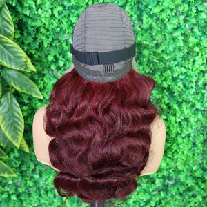 骨直越南假发生印度秘鲁瑞士蕾丝闭合前长波99J彩色蕾丝透明 - Product Image 6