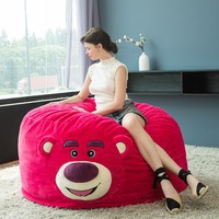 2024 nouvelle forme de Carton de chaise de pouf de conception avec la tapisserie d'ameublement de tissu pour le lit de pouf de salon