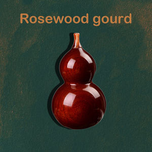 <span class=keywords><strong>Flauta</strong></span> de cucurbitáceas de doble vicio de tres tonos, patrón hecho a mano, instrumento tradicional chino Redwood <span class=keywords><strong>Hulusi</strong></span> - Product Image 4