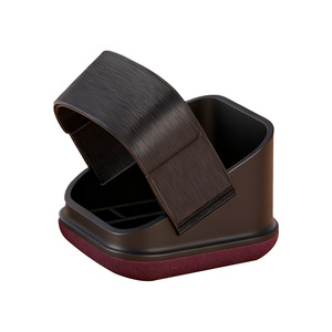 Chair Leg Pad Non Slip <b>Plastic</b> Base For Office Swivel Chair Caster Fixing Brown Black Gray - Product Image 1
