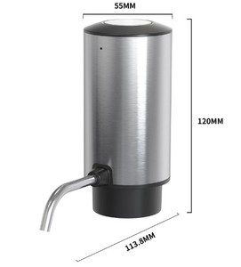 Aerador de Vino Eléctrico Automático de Acero Inoxidable, Dispensador de Vino Metálico, Decantador de Vino Eléctrico, Regalo de Navidad en Oferta - Product Image 5