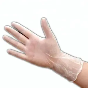 Lange Manchet Handschoen Wegwerp Vinyl Beter Waterdicht Veiligheid Medisch Onderzoek Pvc-Handschoen Voor Huishouden