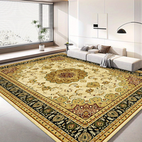 Tapis moderne en velours cristal au nouveau design personnalisé Tapis chinois antidérapant à impression numérique Tapis et moquettes de salon de grande surface