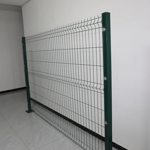 Màu xanh lá cây Plaza PVC Khung áp lực trang trí thiết kế thời tiết chống gỉ sốc hấp thụ khu dân cư vỉa hè uốn cong hàng rào lưới bãi - Product Image 1