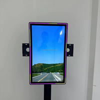 Moniteur de cadre en aluminium de capacité de LED de 32 pouces Moniteur vertical de machine de jeu d'écran tactile
