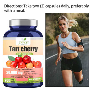 แคปซูลสมุนไพรสารสกัดเชอร์รี่พรีเมียมเสริมด้วยพริกไทยดำ ช่วยฟื้นฟูกล้ามเนื้อและปรับสมดุลอารมณ์ - Product Image 4