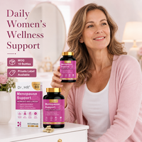 Capsules de soutien à la ménopause pour le bien-être des femmes, probiotiques féminins, équilibre hormonal de la thyroïde, soutien contre les bouffées de chaleur et l'énergie