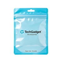 Emballage personnalisé imprimé pour accessoires de téléphonie mobile, câble de données USB, sac en plastique à fermeture éclair avec fenêtre et trou