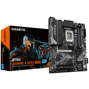 GIGABYTE B760 GAMING X DDR4 ATX เมนบอร์ด LGA1700 เมนบอร์ดอินเทลคอร์ i3 i5 i7 i9 lga1200 ซีพียู DDR4 แรม - Product Image 2
