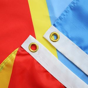Factory Direct <strong>DR</strong> Congo <strong>National</strong> Flag 90x150cm Durable Polyester with Brass Grommets for Wholesale - Product Image 2