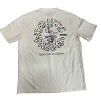 T-shirt décontracté en coton de haute qualité, imprimé DTF personnalisé, impression à l'écran, manches courtes, streetwear, poids lourd