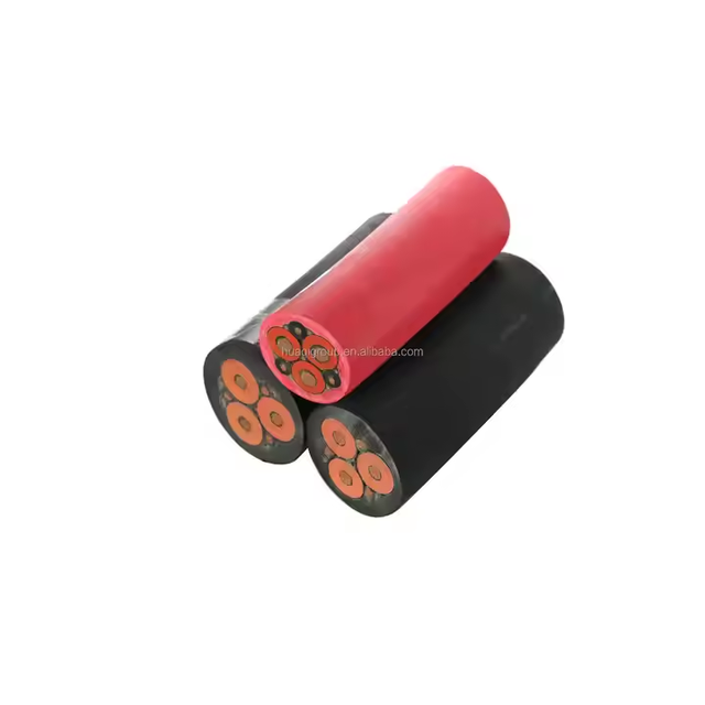 Huaqi High Quality Passenger Elevator Control Cable H07RN-F CPE Insulation Copper Conductor ISO9001/CCC Certified for Power