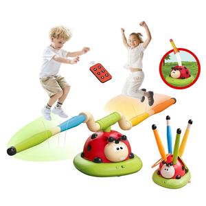Jouet de sport 3 en 1 pour l'extérieur et l'intérieur, machine d'exercice <span class=keywords><strong>télécommandée</strong></span> en forme de <span class=keywords><strong>coccinelle</strong></span>, jouets sportifs Skyrocket, sauteuse électrique pour enfants - Product Image 1