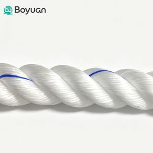 Cordon en polyester haute résistance 10 mm à 3 brins, faible élasticité, pour remorquage de bateaux, sécurisation, <span class=keywords><strong>filet</strong></span> de pêche en nylon, emballage - Product Image 3