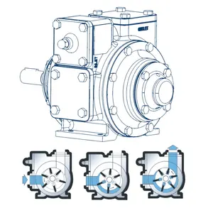 <span class=keywords><strong>Blackmer</strong></span> الذاتي فتيلة الوقود ريشة مضخة زيت مضخة دوارة دوارة انزلاق النفط مضخة دوارة - Product Image 3