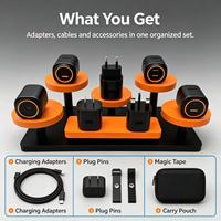 EU-Stecker USB-Wandladegerät PD QC3.0 Schnellladeadapter USB-A Typ-C Stromversorgung für Mobiltelefone