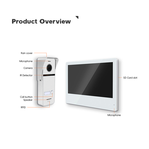 New Arrival video chuông cửa máy ảnh cửa Hệ thống mở Night Vision cổng TCP/IP Video <span class=keywords><strong>intercom</strong></span> - Product Image 3