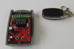 Tốt nhất bán tùy chỉnh 2-kênh RF không dây điều khiển từ xa chuyển đổi 315/433.92MHz ABS vật liệu kim loại học tập RF mã hóa - Product Image 3