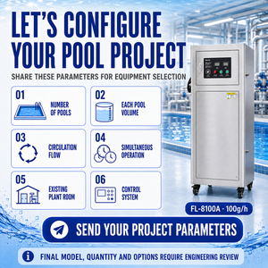 Générateur d'ozone PLC pour <span class=keywords><strong>piscine</strong></span> de 100 g pour la désinfection et la stérilisation des grandes piscines et des parcs aquatiques - Product Image 6