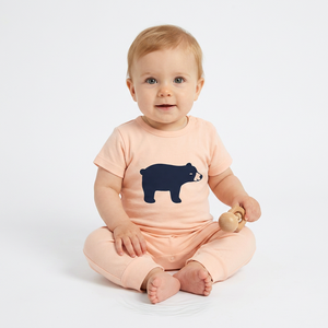 GOTS Certified Organic Formal Baby Rompers 100% Bamboo Fiber Eco-Friendly Waterproof Substantial Snap Button Closure Customized - Product Image 2