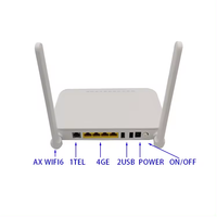 Yüksek Verimli GEPON ONU EG8145X6/HS8145X6/ 4GE LAN Çift Bantlı WIFI 6 AX 2.4G & 5G Fiber Modem IPOE PPPOE Router