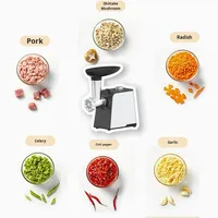 Hachoir à viande et presse-agrumes multifonctionnel en acier inoxydable électrique, usage domestique et commercial