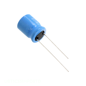 Condensateur à traversée de trou UBT1C331MPD8TD, Distributeur agréé, CAP ALUM 330UF 20% 16V RADIAL TH 330 uF - Product Image 1