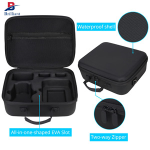 Brillant personnalisé Portable voyage Eva sac à bandoulière pour <span class=keywords><strong>DJI</strong></span> <span class=keywords><strong>Mini</strong></span> <span class=keywords><strong>3</strong></span>/ <span class=keywords><strong>Mini</strong></span> <span class=keywords><strong>3</strong></span> Pro étanche dur Eva étui de transport Drone sac de rangement - Product Image 4