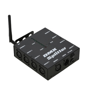 2025 phong cách mới không dây 8 kênh DMX512 khuếch đại tín hiệu 8 cách DMX Splitter với chất lượng cao - Product Image 1