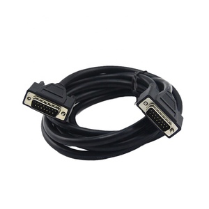 <span class=keywords><strong>Cable</strong></span> macho a macho de 15 pines DB15 de doble fila D-<span class=keywords><strong>Sub</strong></span> personalizado - Product Image 4