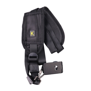 สายคล้องกล้องโพลีเอสเตอร์สีดำ KALIOU แบบปลดเร็ว ดีไซน์ทันสมัย สำหรับกล้อง DSLR และกล้องวิดีโอดิจิทัล (แบบคู่/แบบเดี่ยว) - Product Image 5
