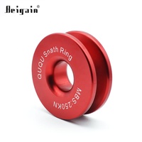 Service d'usinage CNC personnalisé, alliage d'aluminium, récupération de corde synthétique, poulie de rétention, anneaux d'arrachage, pièces