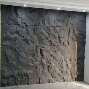 Panneau mural en <span class=keywords><strong>pierre</strong></span> de PU personnalisé imperméable à l'eau pour l'intérieur et l'extérieur recouvert de panneau de décoration 3D artificiel <span class=keywords><strong>pierre</strong></span> de culture en PU pour l'intérieur de la maison - Product Image 4