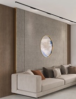 Panneau mural en feuille de marbre PVC brillant, écologique, imperméable, ignifuge, revêtement décoratif