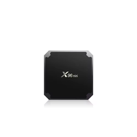 Vente chaude X96 Mini Android 7.1 Smart TV Box Allwinner H313 4K IP TCP Media Player Entrepôt Routeur 3G/GSM/SDK/GPRS Réseaux