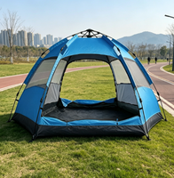 Tente de camping flexible RAYCIN pour les voyages en famille en plein air, les journées à la plage, la randonnée, les pique-niques et les activités de plein air